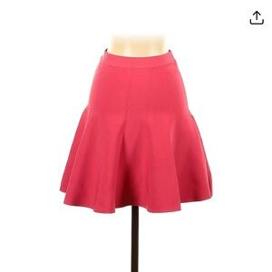 BCBGMaxAzria Pink High Waist Mini Skirt Medium